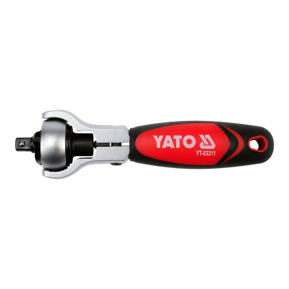 Cheie cu clichet cu articulatie pentru tubulare si biti - YATO YT-03311 [4]