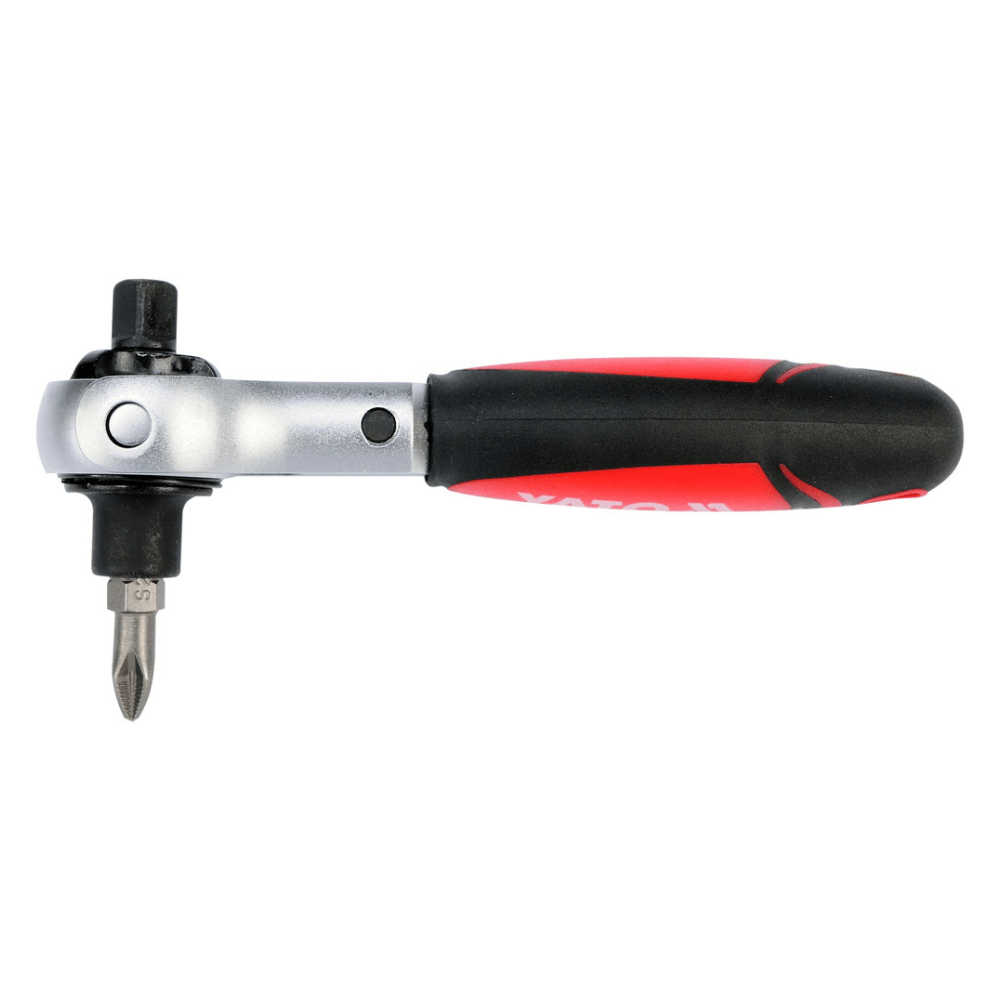Cheie cu clichet cu articulatie pentru tubulare si biti - YATO YT-03311 [3]
