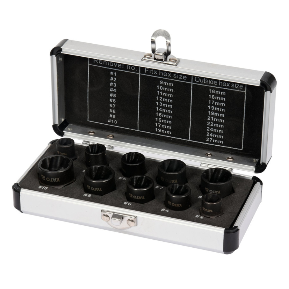 Extractoare suruburi 3/8'' set 10 piese - YATO YT-06031 [2]