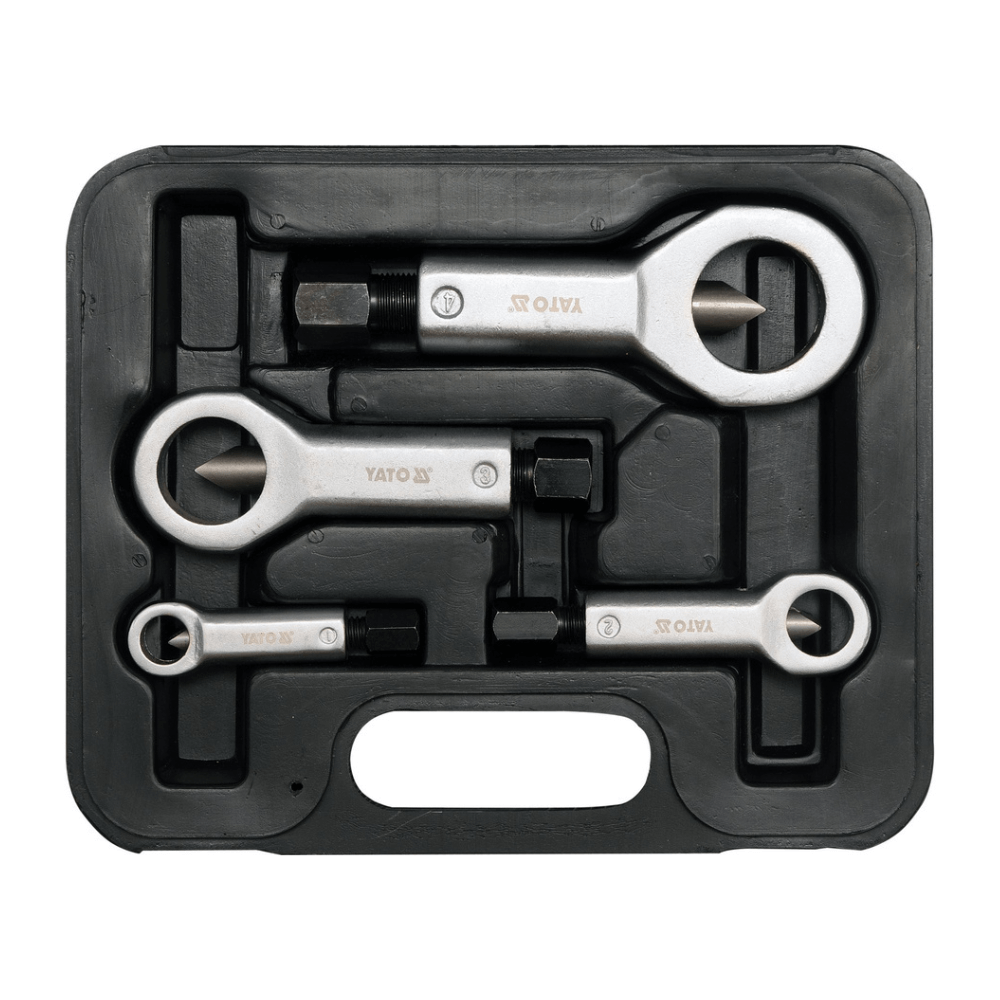 Set unelte pentru spart piulite 4 piese - YATO YT-0585