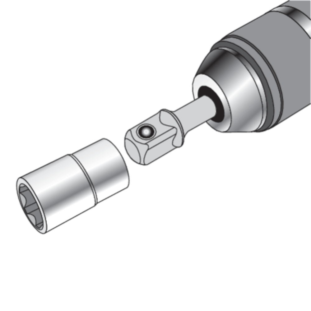 Set adaptoare pentru chei tubulare 1/4'', 3/8'', 1/2'' - YATO YT-04685 [3]