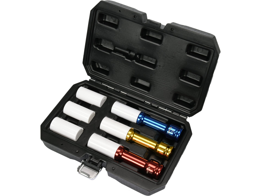 Set tubulare CrMo Yato YT-10563, 17-21 mm, cu protectie pentru jante [2]
