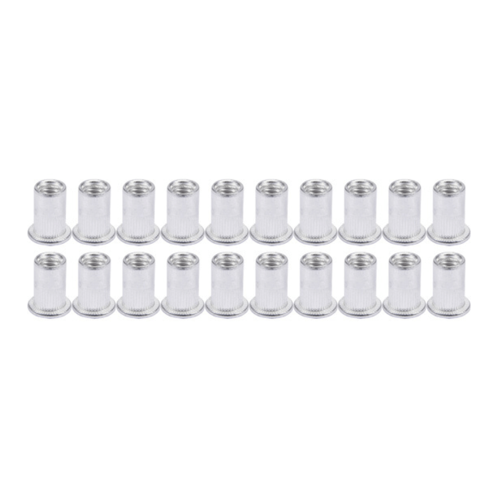 Set 20 piulite nituibile M3 YATO YT-36451 din aluminiu cu lungimea de 9 mm