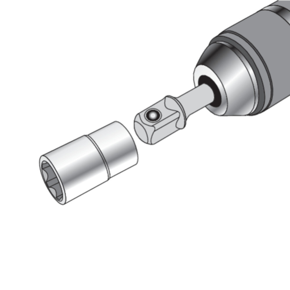 Set de 3 adaptoare Yato YT-04686 SDS Plus din otel CrMo 1/4 3/8 1/2 inch [3]