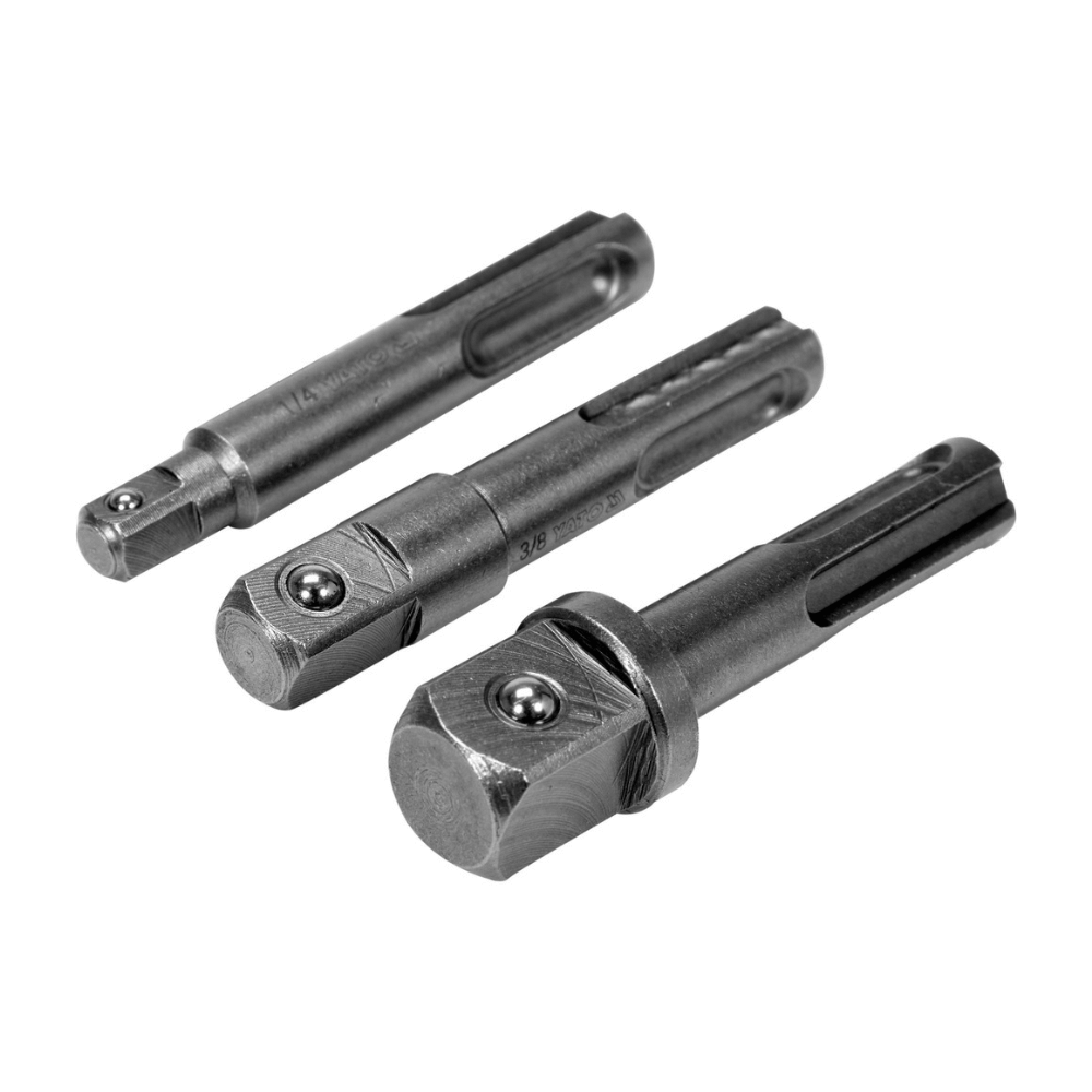 Set de 3 adaptoare Yato YT-04686 SDS Plus din otel CrMo 1/4 3/8 1/2 inch [2]