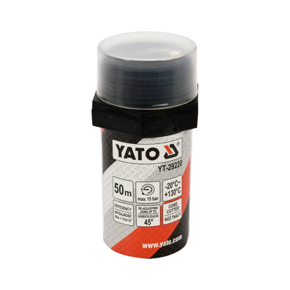 Banda PTFE Yato YT-29220 pentru etansare filete 50m x 12mm