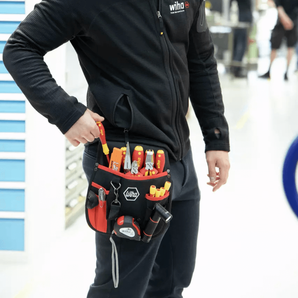 Set 18 unelte pentru electricieni izolate VDE cu husa inclusa Wiha 44574 [4]