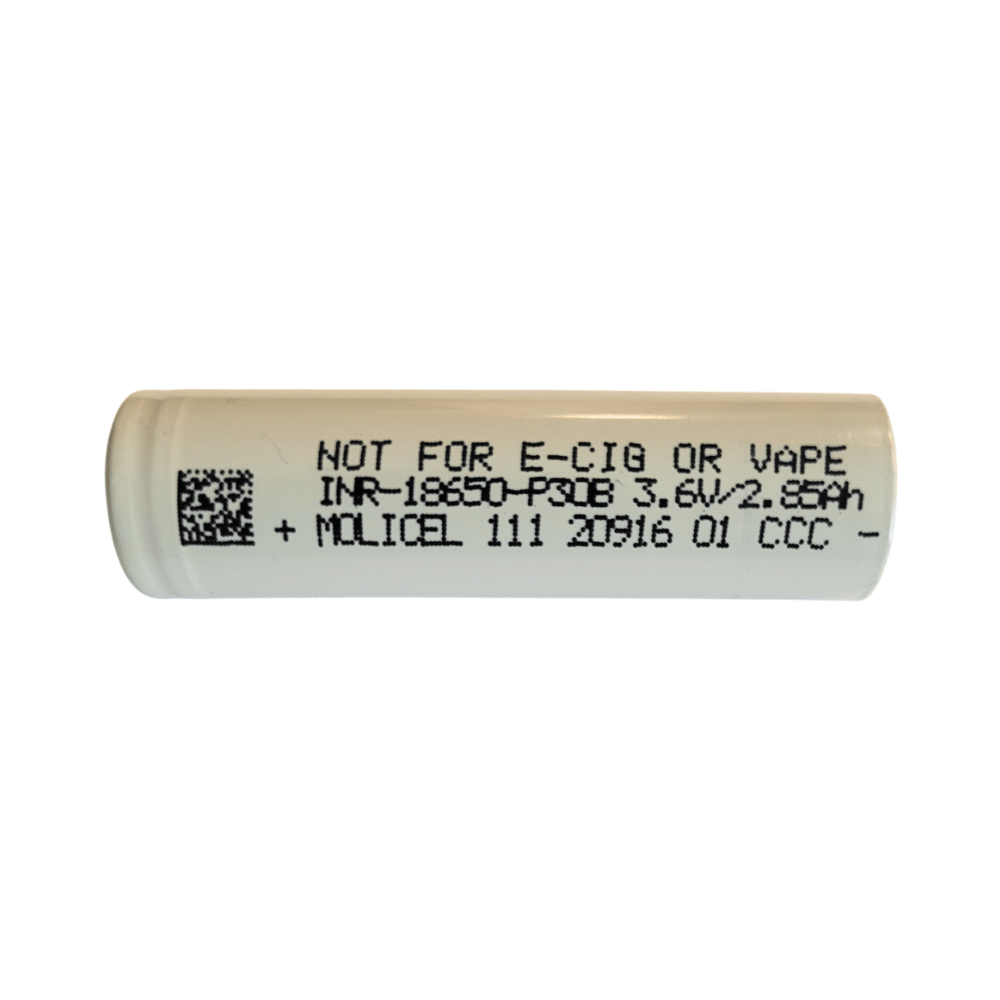 Acumulator Li-Ion cu varf 18650  3.6V - 3.7V 3000mAh 30A - INR18650-P30B [2]