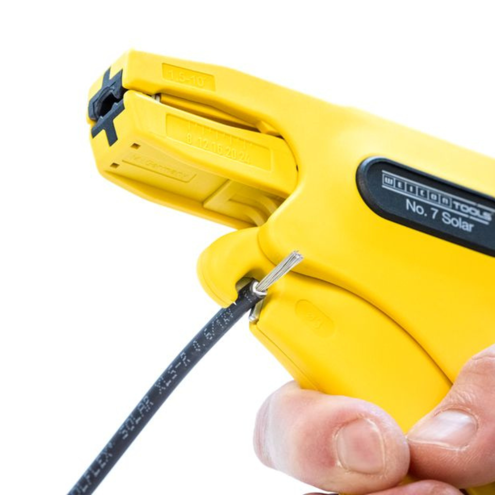 Cleste dezizolator cabluri fotovoltaice 1.5–6 mm² WEICON Nr. 7 Solar 10025011 [3]