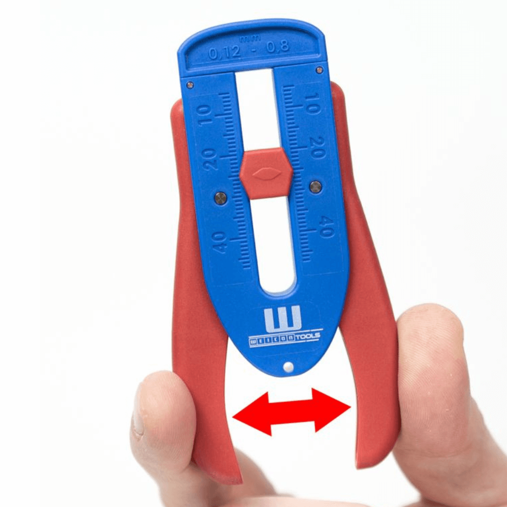 Dezizolator S WEICON 10055930 pentru cabluri subtiri 0.12-0.8 mm 36-20 AWG [3]