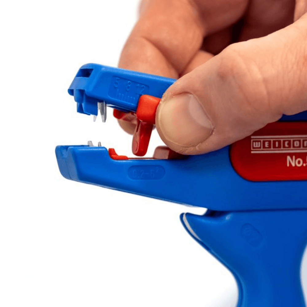 Cleste de dezizolare Nr. 5 0.2-6.0 mm² cu cutter lateral WEICON 10006786 [3]