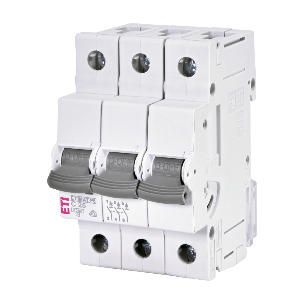 Intrerupator automat ETIMAT P6 3p C25 ETI 001900332