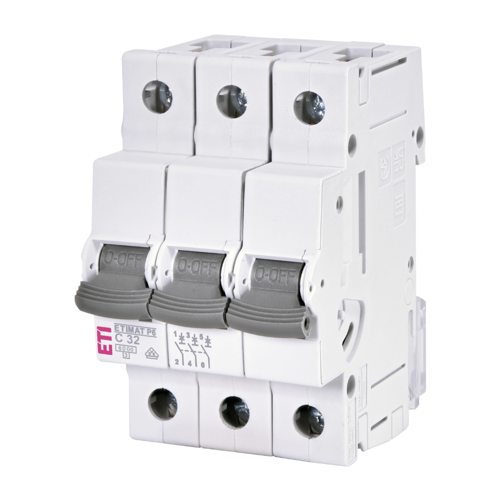 Siguranta automata trifazata ETIMAT P6 3p C32 ETI 001900333