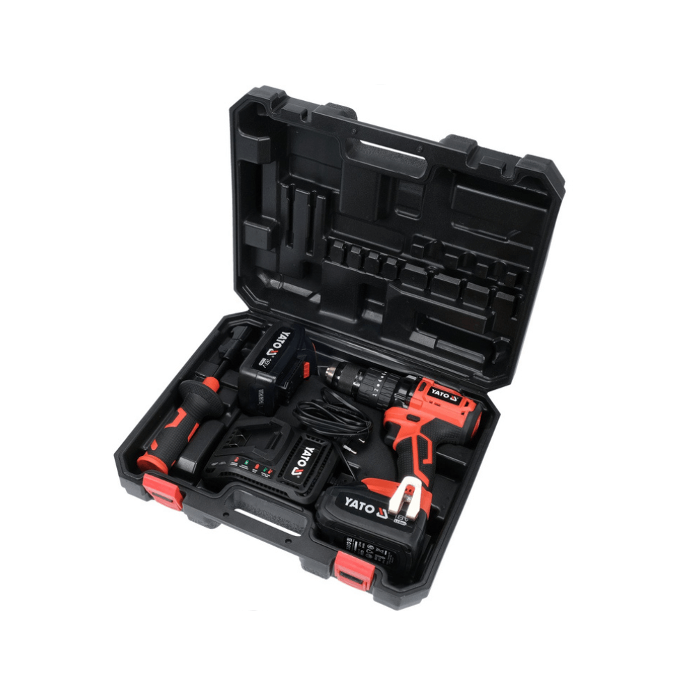 Autofiletanta cu percutie YATO YT-82791 18V, 75 NM, 2 x 3Ah [6]