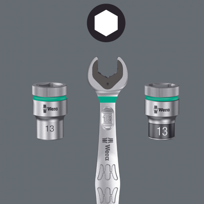 Set 4 chei combinate, cu clichet, 6000 Joker 4, Wera 05073290001 [3]