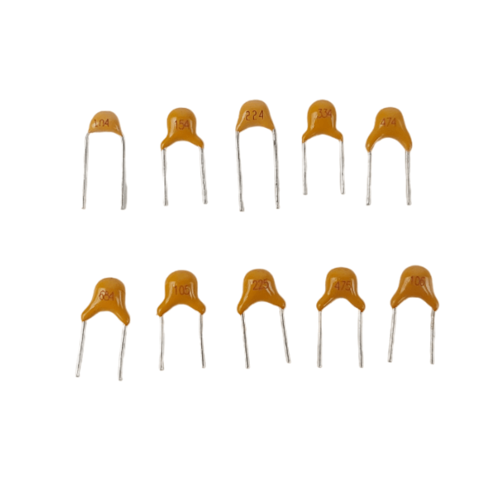 Set de 500 buc condensatori ceramici multistrat 0.1uF-10uF, Bitmi 11305 [3]