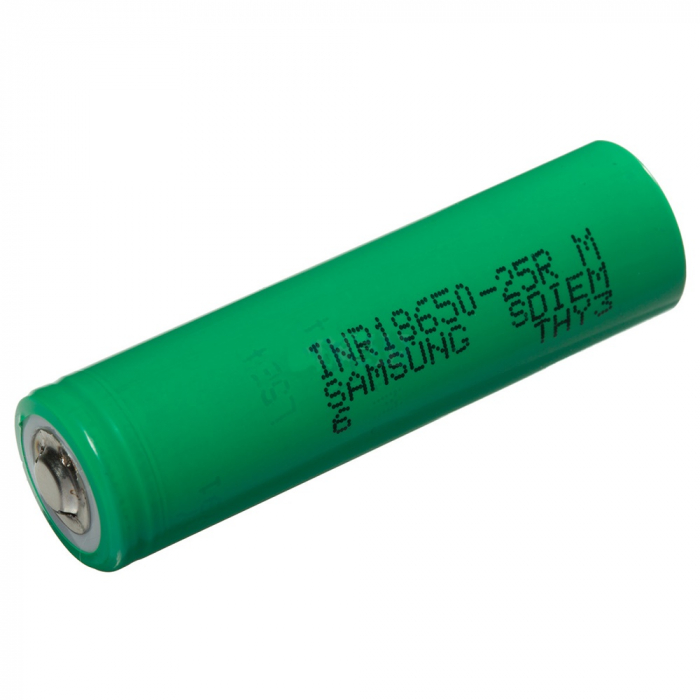 Acumulator cu varf Li-Ion 18650 3.6V 2500mAh 20A, Samsung INR18650-25R [3]