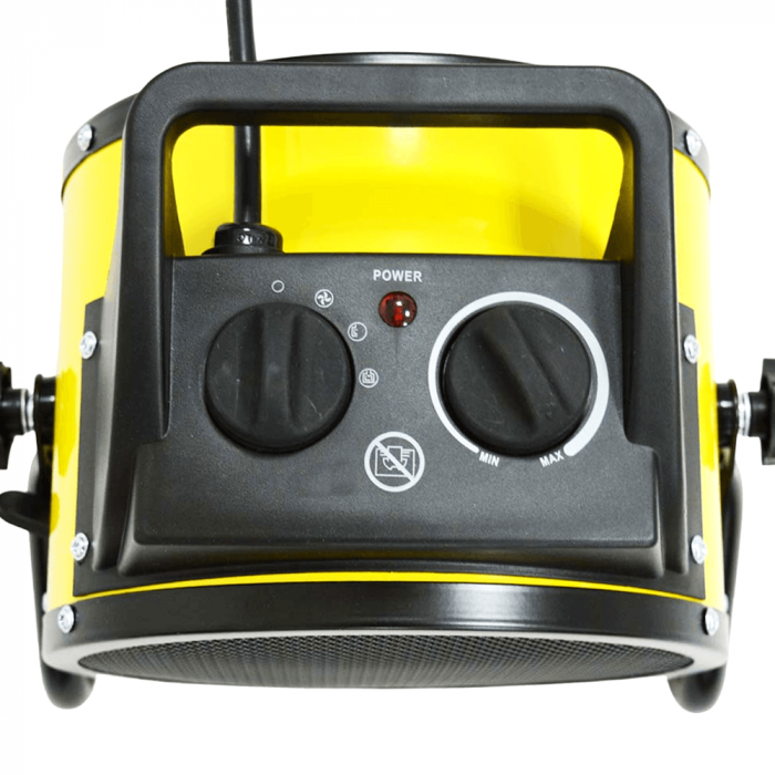 Aeroterma electrica portabila, 3000W / 3kw, incalzire 90m³, volum aer 245m³/h, BGP1506-03 [5]