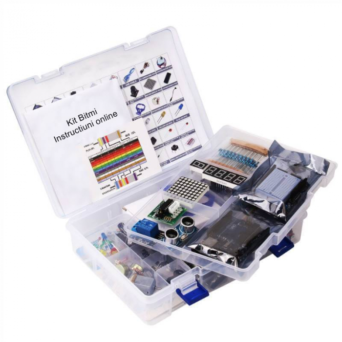 Arduino UNO R3 CH340 kit educativ pentru electronisti [2]