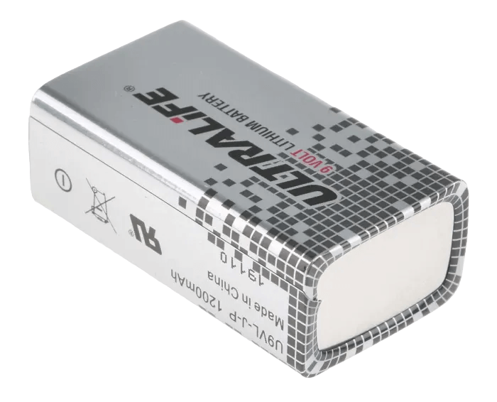 Baterie pe baza de litiu Ultralife 9V, 1200 mAh, U9VL-J-P [3]