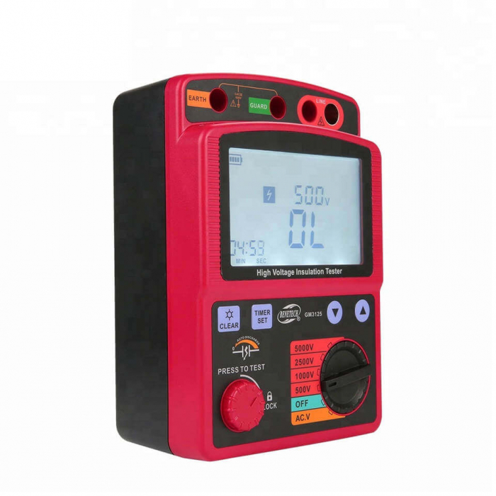 Megohmetru Benetech GM3125, testare rezistenta de izolatie pana la 5000V [2]