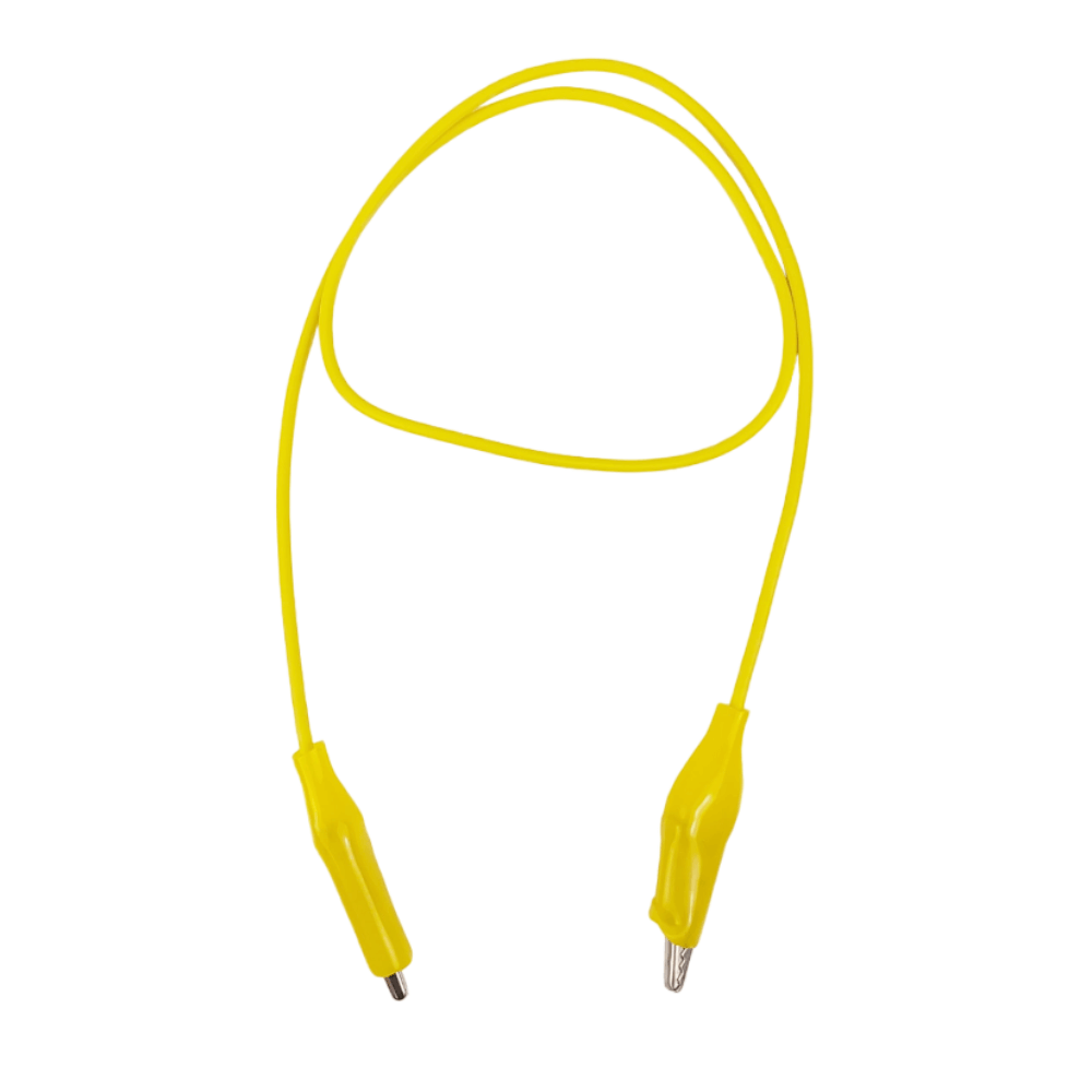 Cablu cu conectori tip crocodil, lungime 46cm [2]