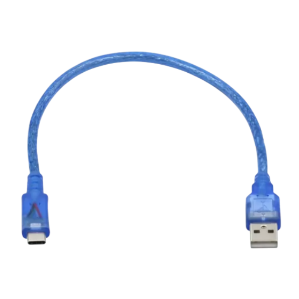 Cablu de date USB 2.0 la tip C 30 cm [2]