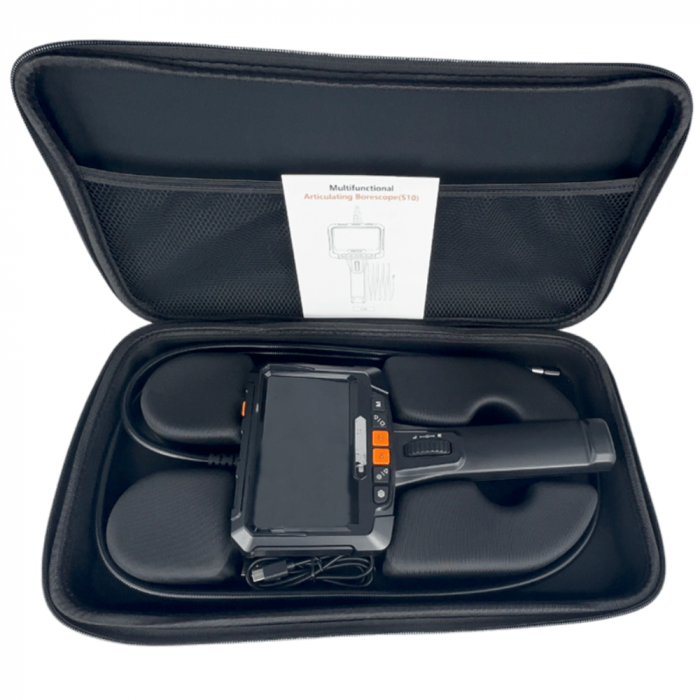Camera endoscopica 1080P cu display LCD, 2 camere 2MP, 8.5mm x 1.5m [5]