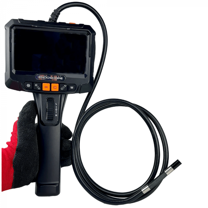 Camera endoscopica 1080P cu display LCD, 2 camere 2MP, 8.5mm x 1.5m [2]