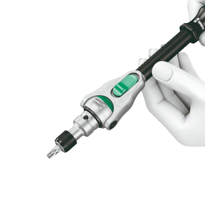 Cheie cu clichet 8000 A Zyklop, 1/4" drive Wera 05003500001 [4]