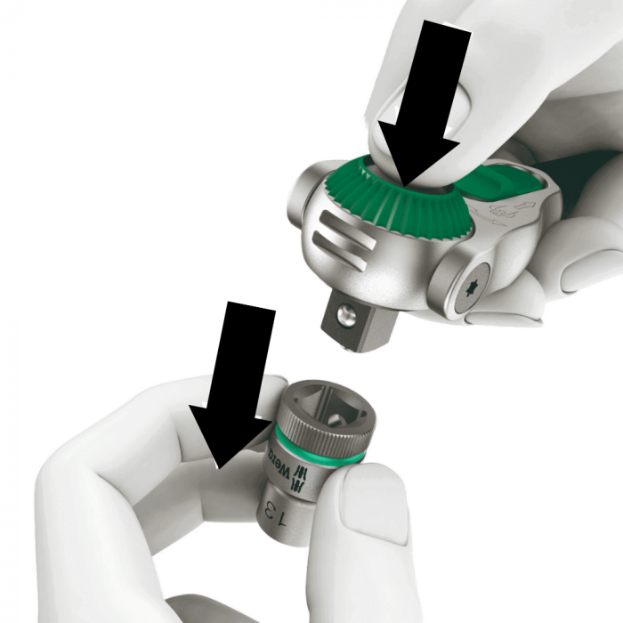 Cheie cu clichet 8000 B Zyklop, 3/8" drive Wera 05003550001 [8]