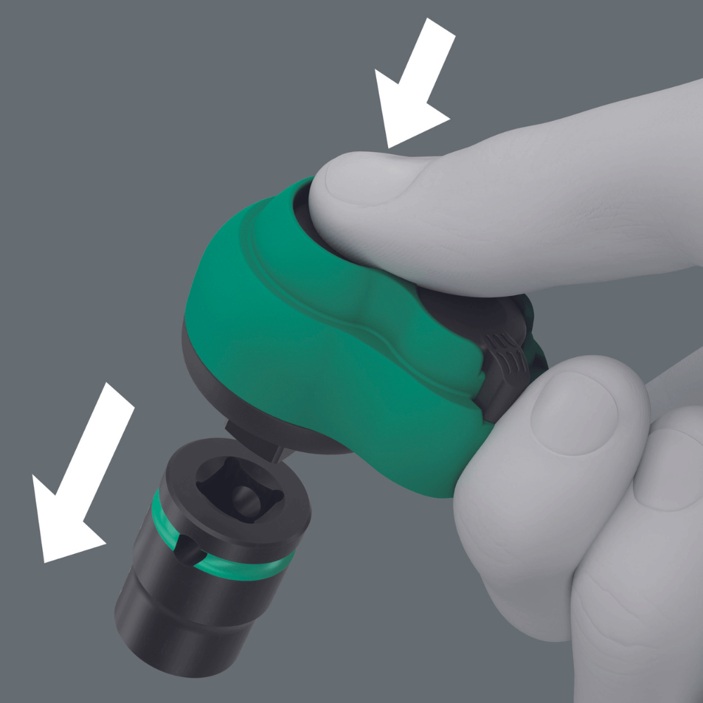 Cheie cu clichet, 8010 B Zyklop Comfort, 3/8" drive, Wera 05005540001 [3]