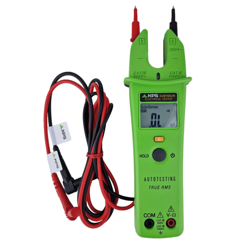 Clampmetru automat cu falci deschise, 200A AC, 1000V AC/DC, TRMS, KPS DCM1500JW [3]