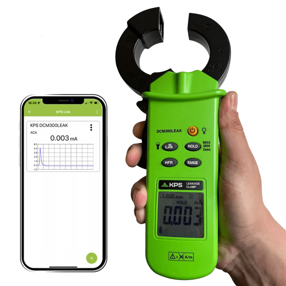 Clampmetru digital pentru curenti de scurgere, 6mA-60A AC, TRMS, KPS DCM300LEAK [2]