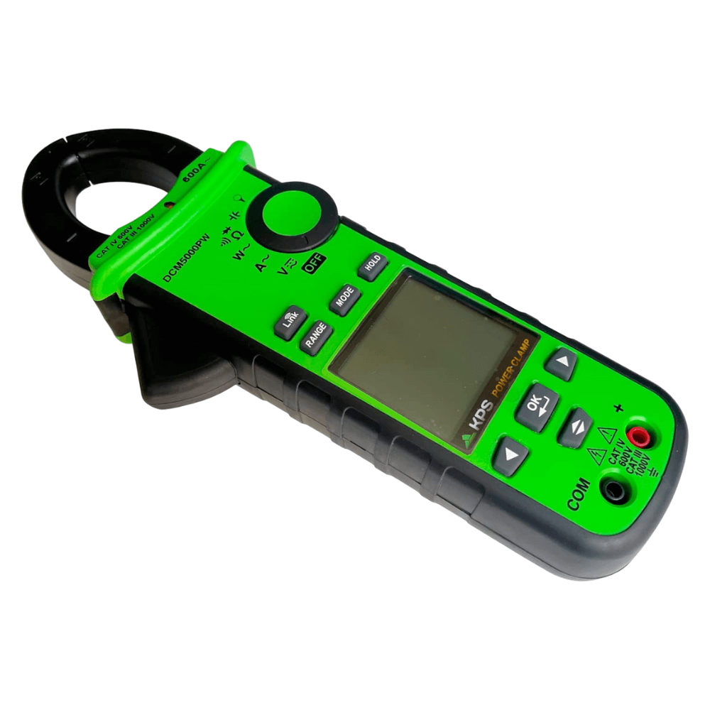 Clampmetru digital masurare putere si armonice, 600A AC, Bluetooth, KPS DCM5000PW [2]