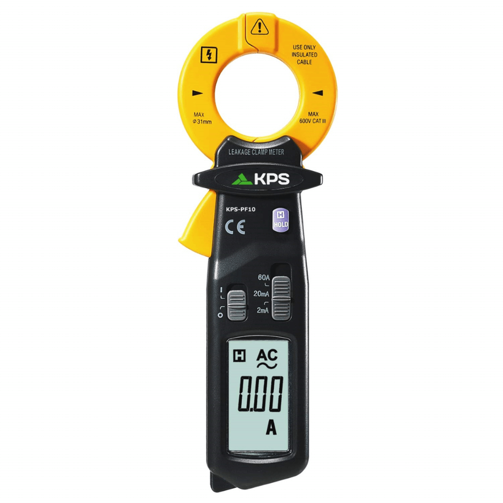 Clampmetru digital pentru curenti de scurgere, 2mA - 60A, KPS PF10