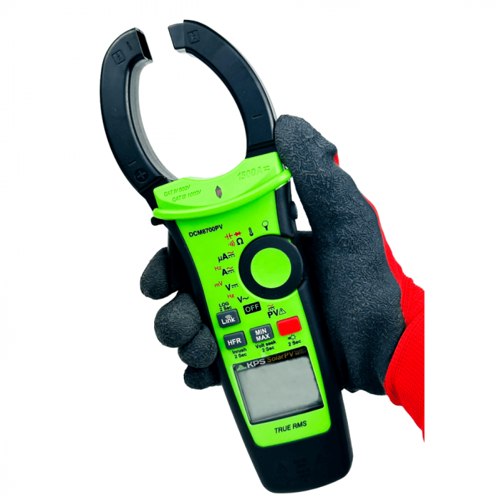 Clampmetru digital pentru sisteme fotovoltaice, 1500A AC/DC, Bluetooth, KPS DCM8700PV [2]