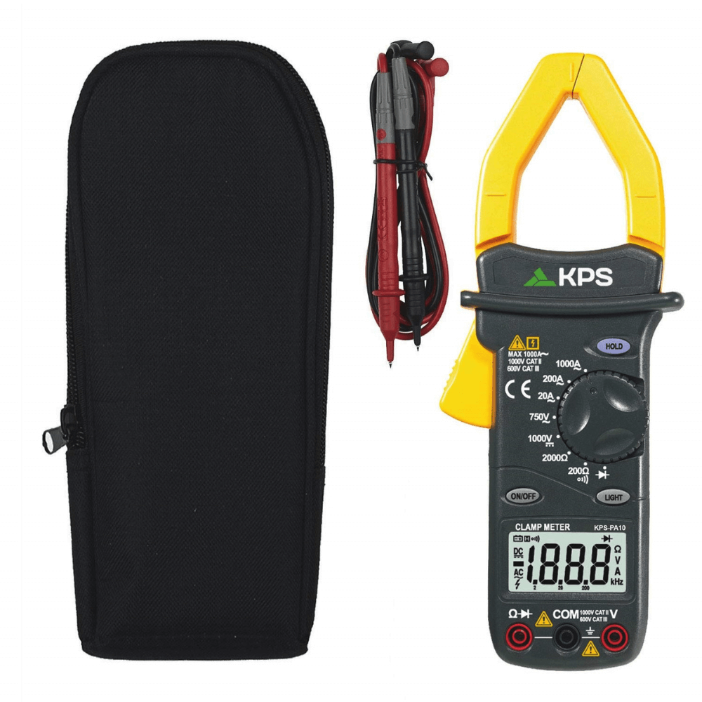 Clampmetru digital profesional, 1000A AC, 700V AC/ 1000V DC, 2kΩ, KPS PA10 [2]
