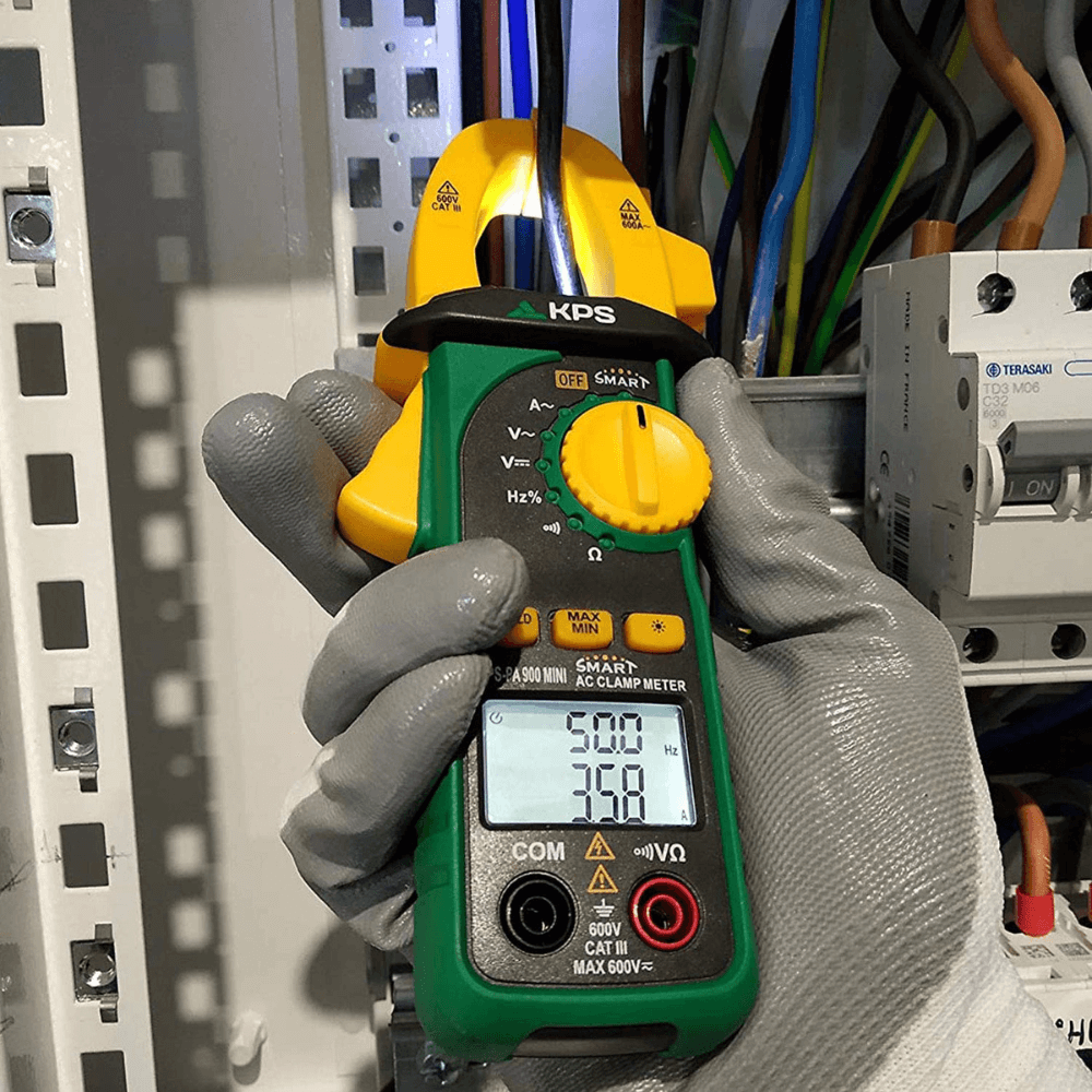 Mini clampmetru digital, 600A AC, 600V AC/DC, 10MΩ, KPS PA900MINI [3]