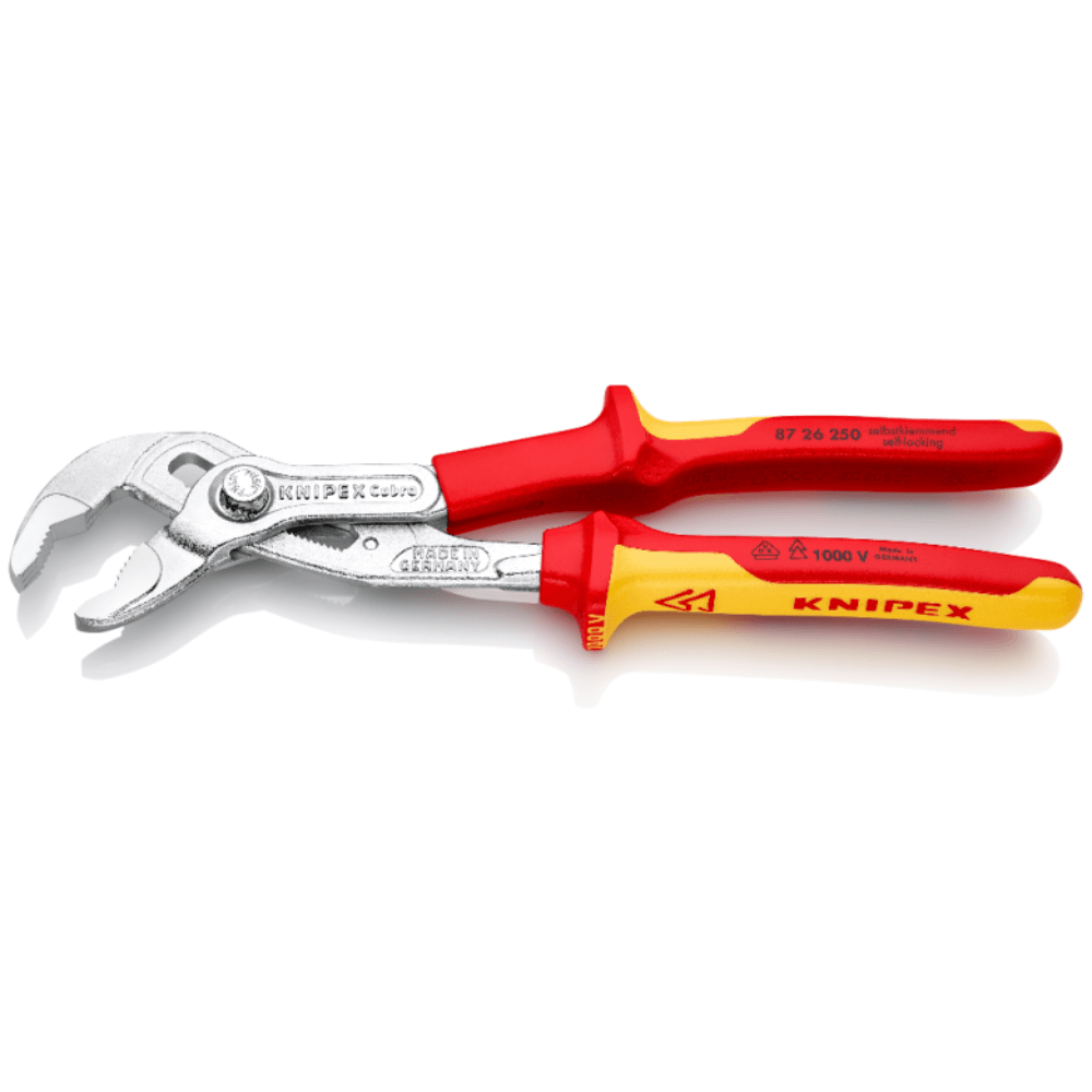 Cleste VDE cu autoblocare pentru instalatori, 250mm, Knipex Cobra 87 26 250 [2]