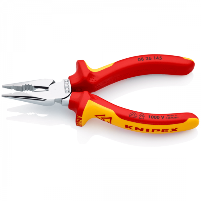 Cleste multifunctional VDE cu cioc Knipex 08 26 145, 145mm [2]