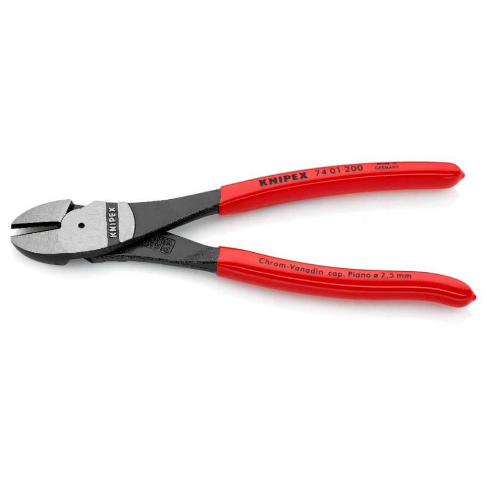 Cleste cu taiere diagonala, 200mm KNIPEX 74 01 200 [2]