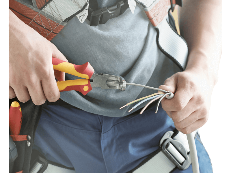 Cleste de instalare VDE pentru electricieni TriCut Professional Wiha 38552 [4]