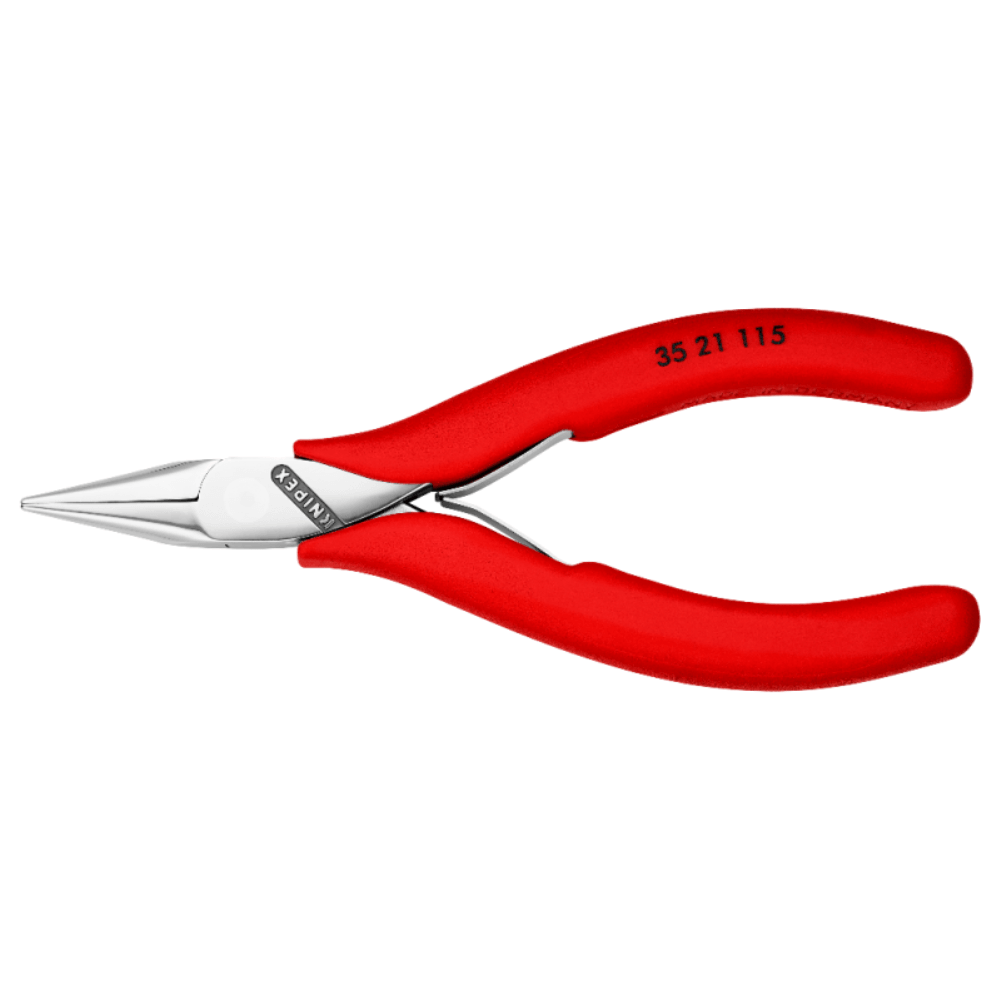 Cleste de precizie cu cioc semirotund, Knipex 35 21 115