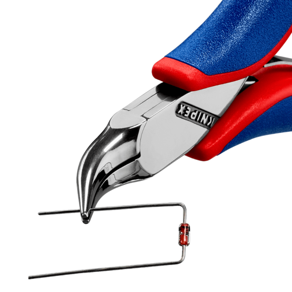 Cleste de precizie cu cioc semirotund indoit, Knipex 35 42 115 [3]