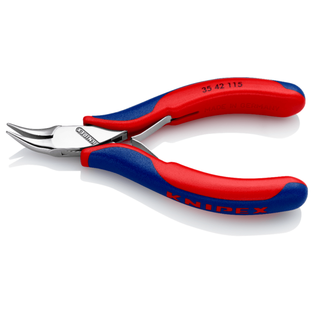 Cleste de precizie cu cioc semirotund indoit, Knipex 35 42 115 [2]