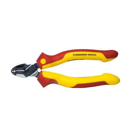 Cleste diagonal profesional VDE pentru dezizolare electrica DynamicJoint® Wiha 26745 [2]