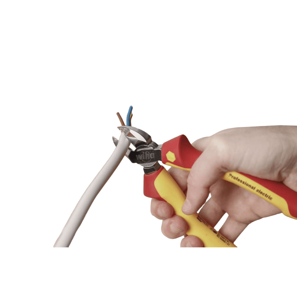Cleste diagonal profesional VDE pentru dezizolare electrica DynamicJoint® Wiha 26745 [3]