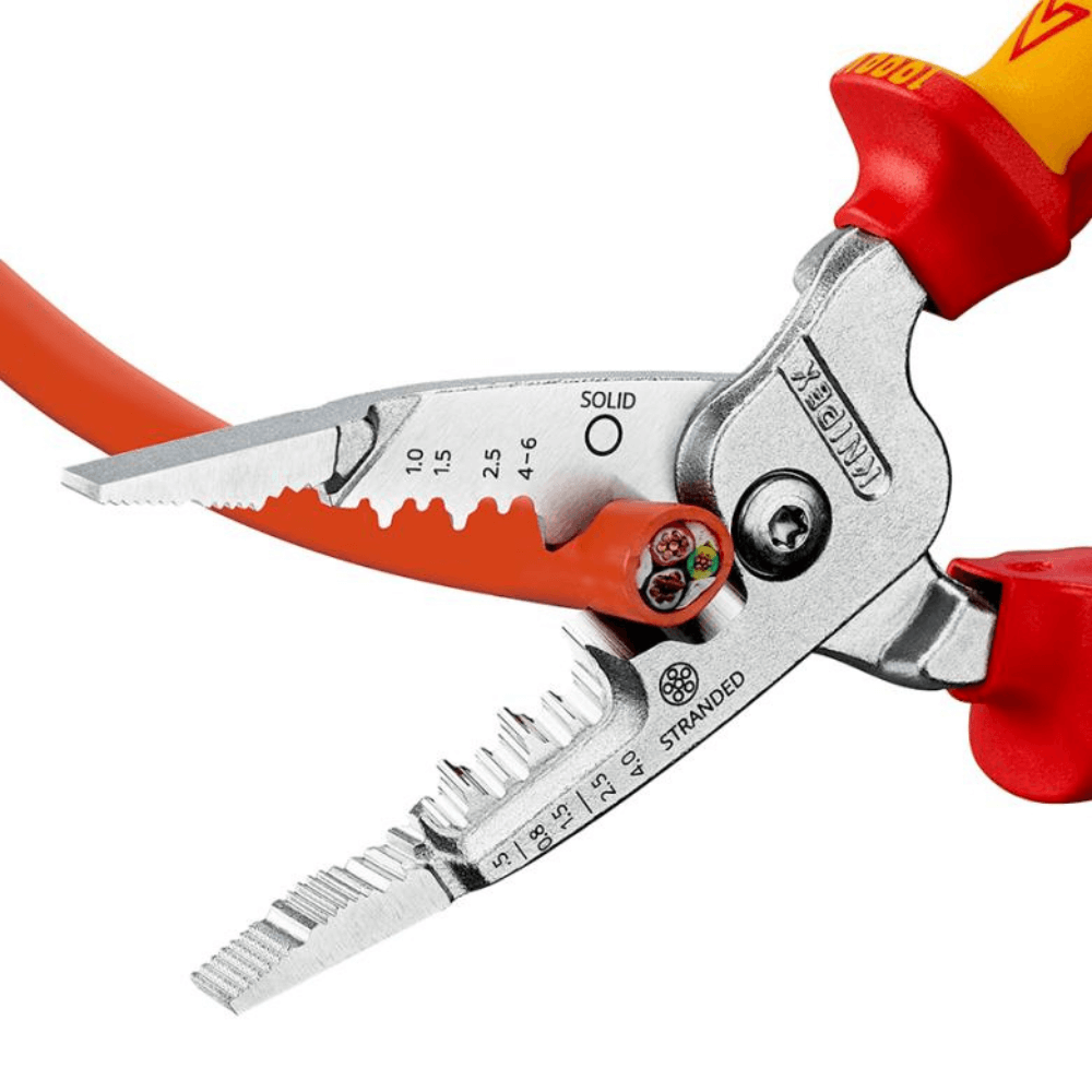 Cleste electrician multifunctional, model metric, Knipex 13 76 200 ME [4]