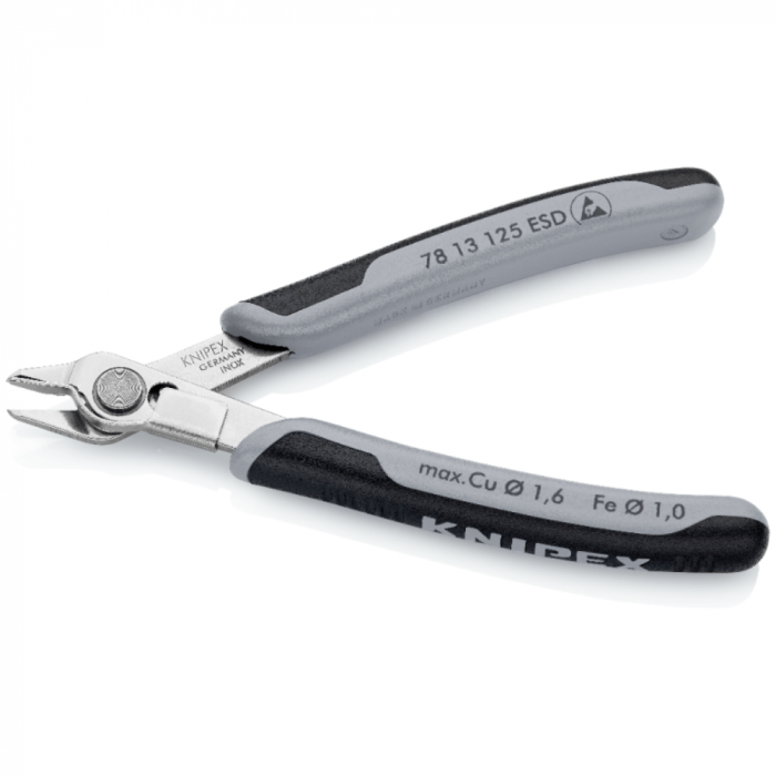 Cleste ESD electronist de precizie, Knipex Electronic Super Knips 78 13 125 ESD [2]